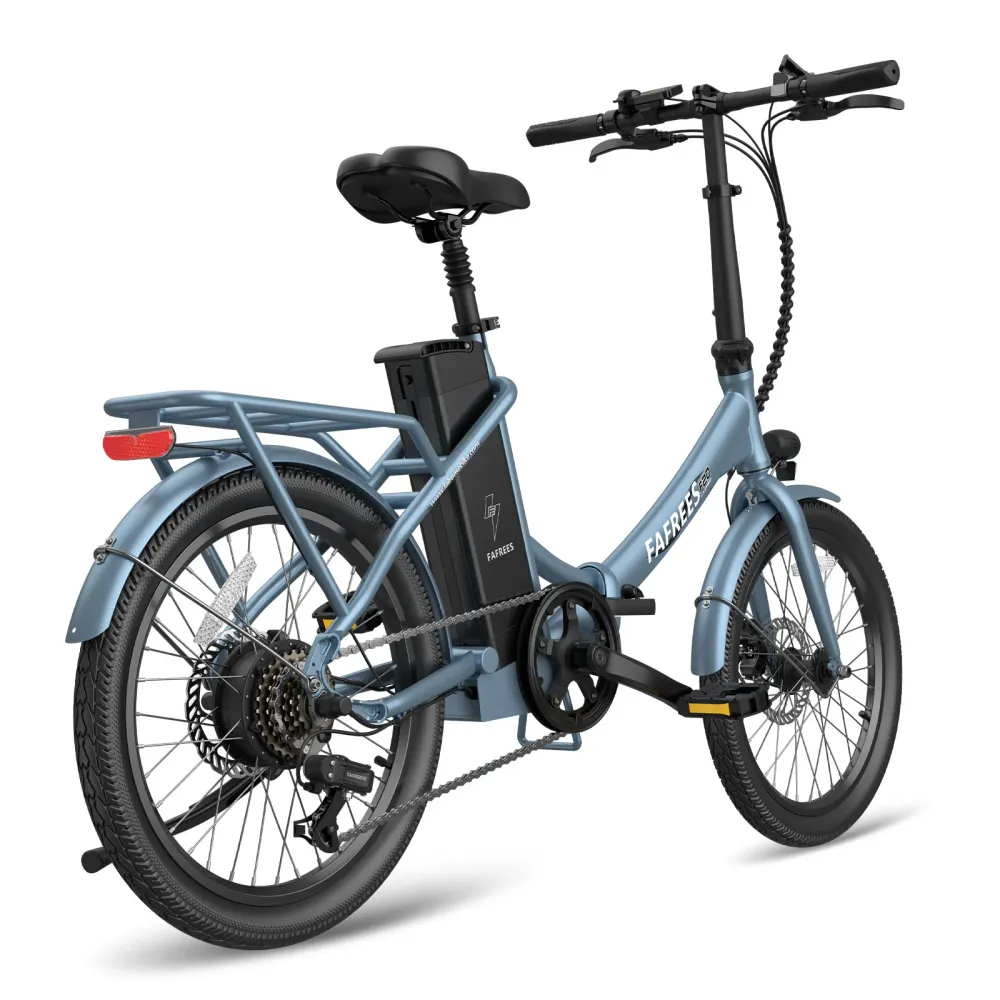 Vélo électrique FAFREES F20 Lasting - Moteur 250W Batterie 36V18.2Ah Assisted Autonomie 120KM Frein à Disque Mécanique - G...