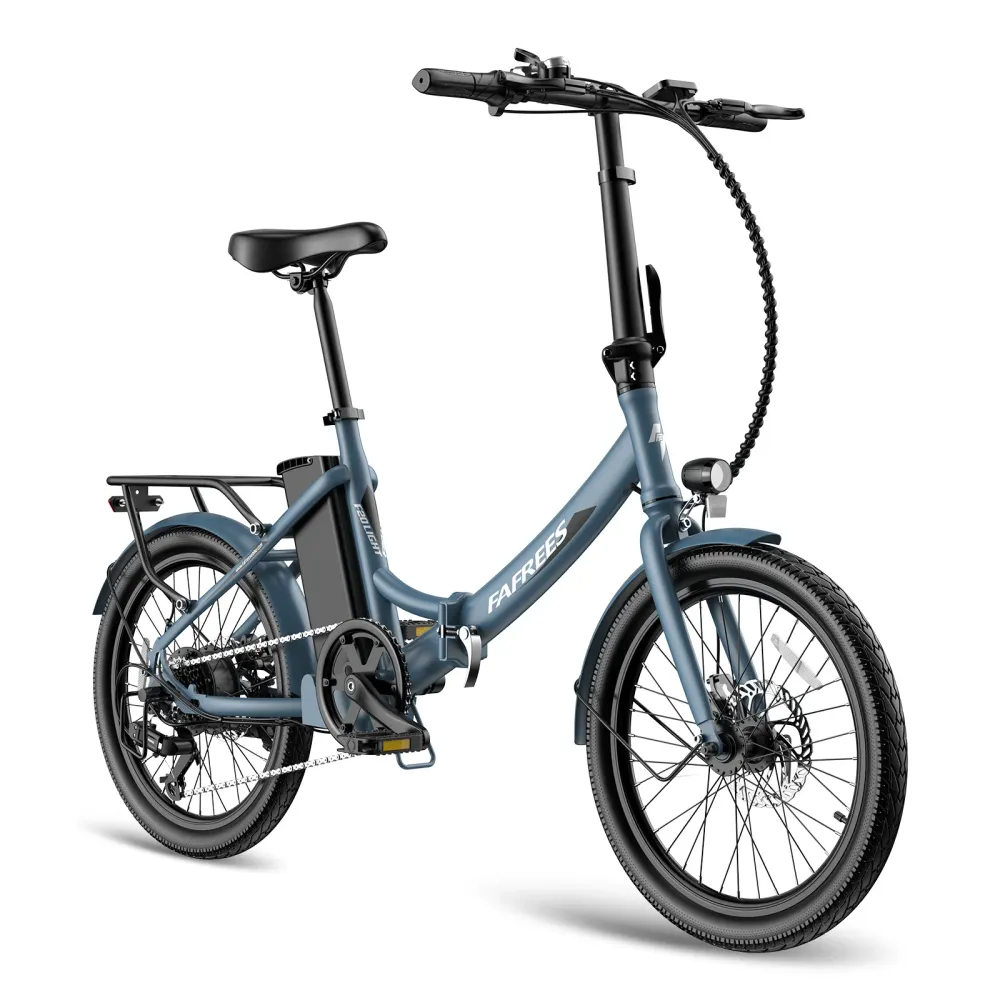 Vélo électrique FAFREES F20 Light - Moteur 250W Batterie 36V16.75Ah Assisted Autonomie 130KM Frein à Disque Mécanique - Gr...