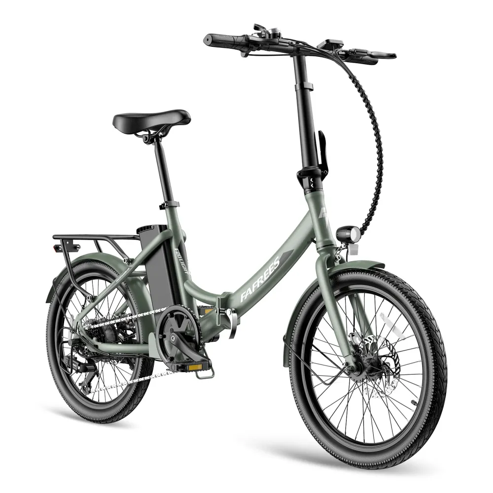 Vélo électrique FAFREES F20 Light - Moteur 250W Batterie 36V16.75Ah Assisted Autonomie 130KM Frein à Disque Mécanique - Ve...