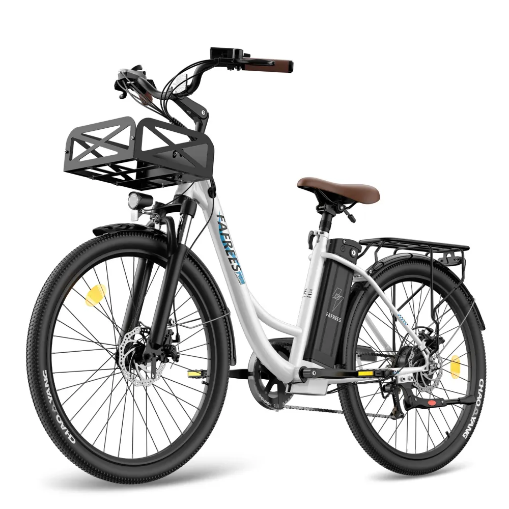 Vélo électrique FAFREES F26 Lasting - Moteur 250W Batterie 36V20.3Ah Assisted Autonomie 160KM Frein à Disque Mécanique - B...