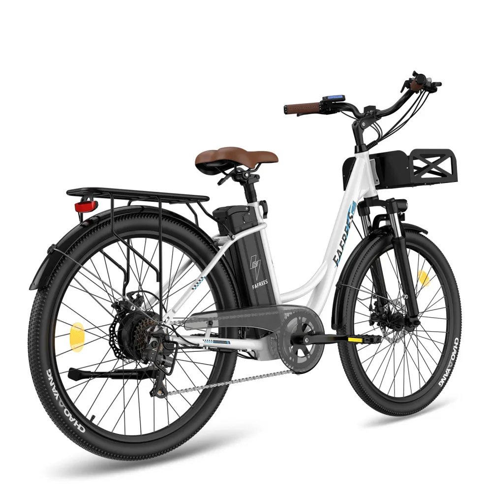 Vélo électrique FAFREES F26 Lasting - Moteur 250W Batterie 36V20.3Ah Assisted Autonomie 160KM Frein à Disque Mécanique - B...
