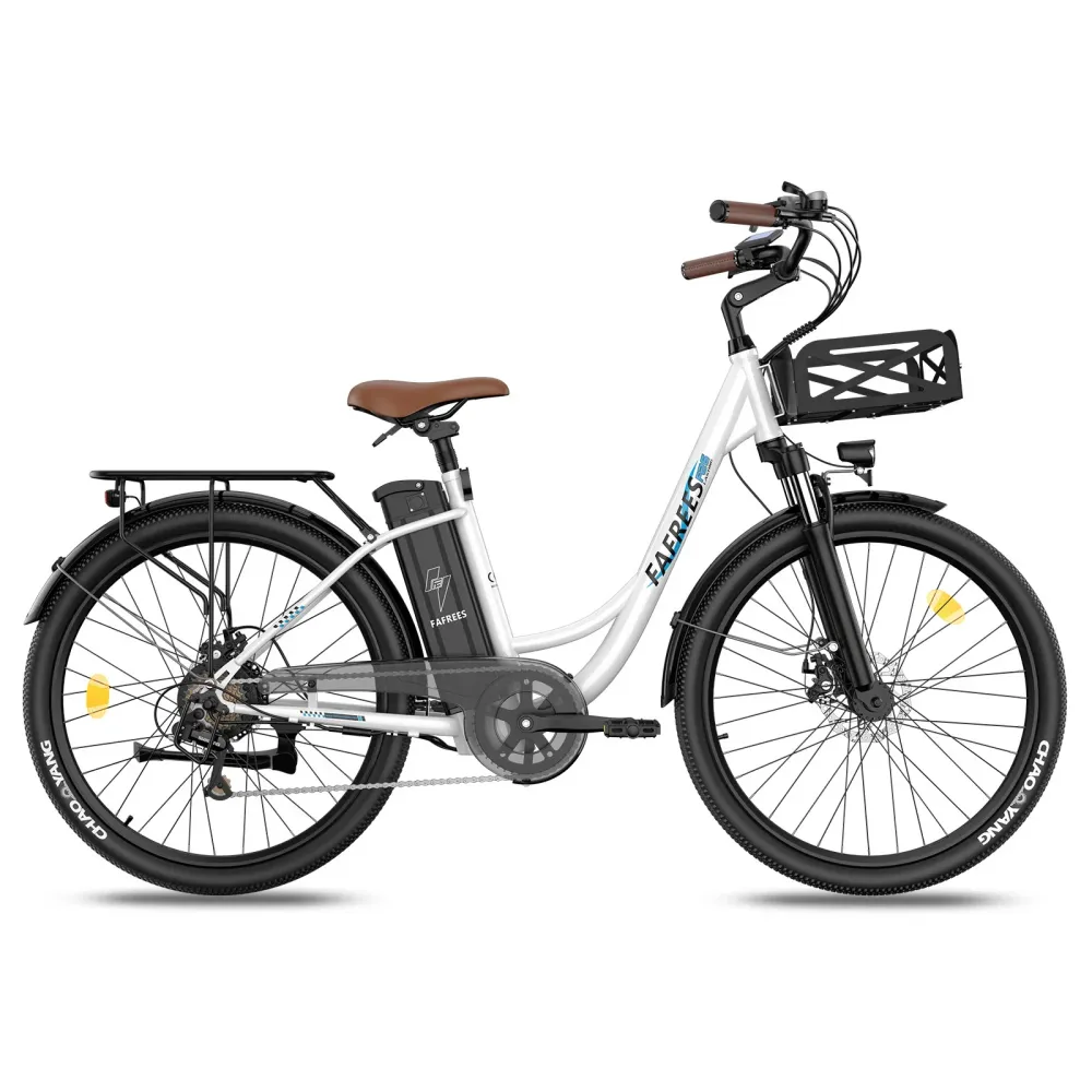 Vélo électrique FAFREES F26 Lasting - Moteur 250W Batterie 36V20.3Ah Assisted Autonomie 160KM Frein à Disque Mécanique - B...