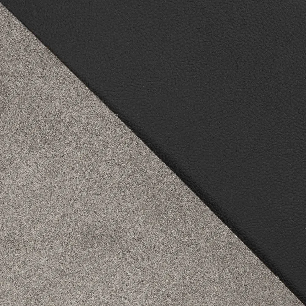 Faux cuir noir pour volant de voiture
