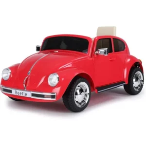 Feber Beetle Rouge Voiture Électrique 12V avec Télécommande RC (800013448)