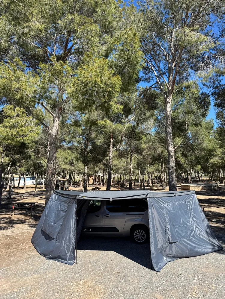 Fermeture d’auvent 180 pour voiture Jovive