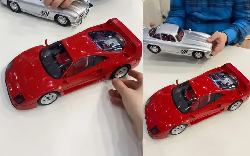 Ferrari F40 rouge - modèle réduit de voiture à l'échelle 1:12 | NOREV