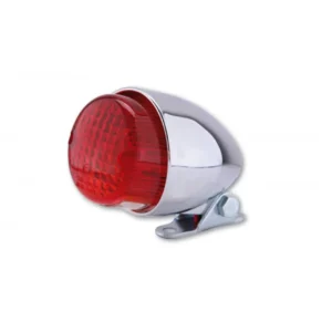 Feu Arrière Moto Mini Texas Chrome Homologué