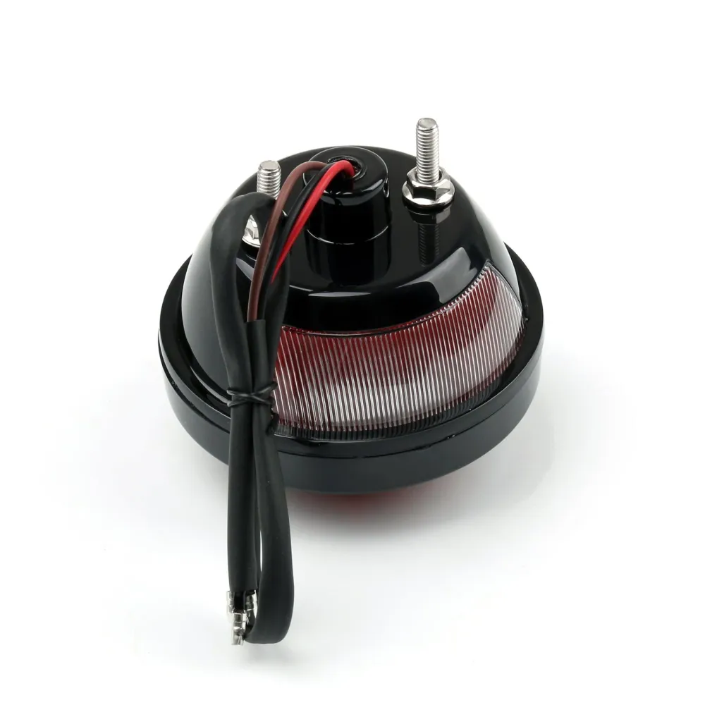 Feu stop arrière rond pour moto, pour Harley Bobber Chopper Rat personnalisé générique