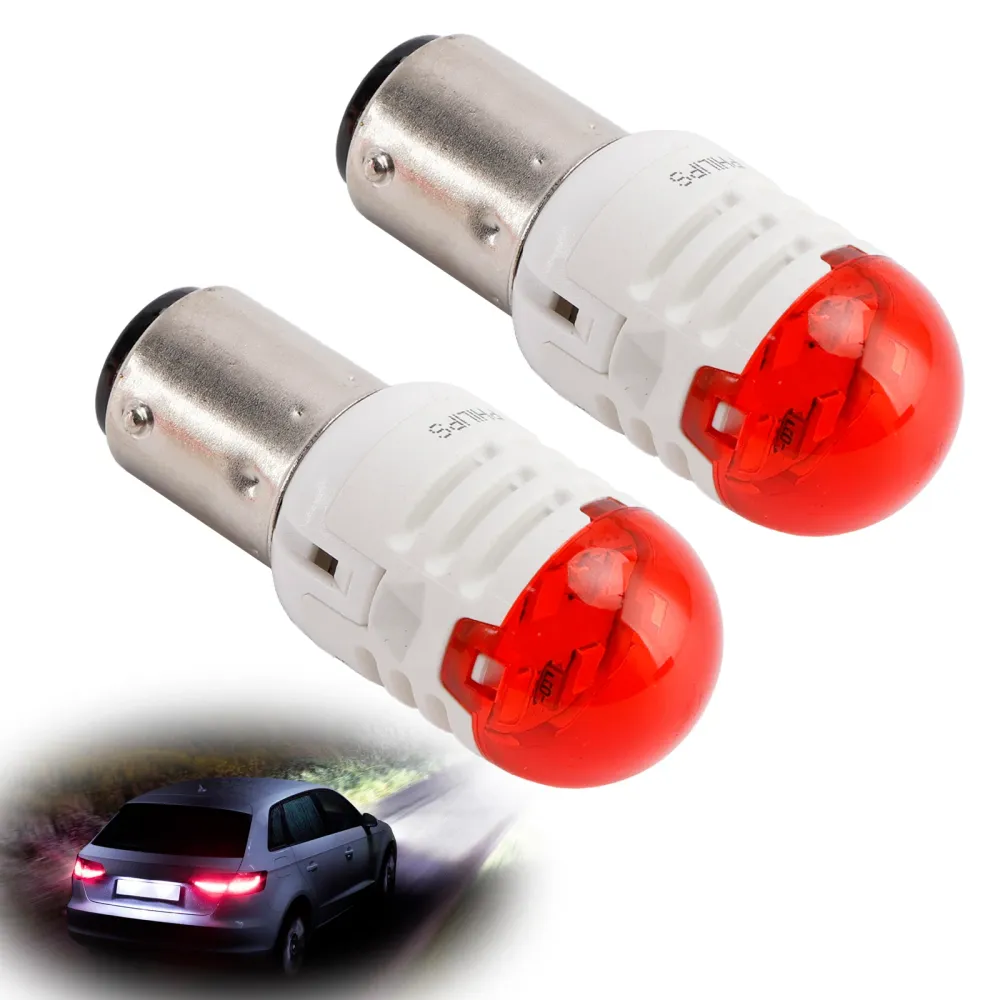 Feu de voiture LED rouge Ultinon Pro3000 P21/5W 11499 U30R pour PHILIPS