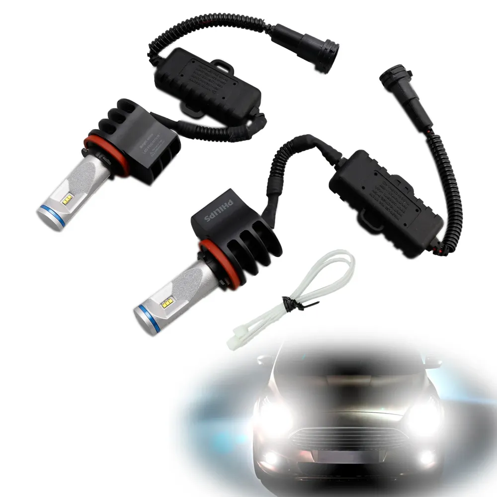 Feu de voiture LED-FOG x-tremeUltinon LED H8/H11/H16 12834UNIX2 12V10W pour PHILIPS