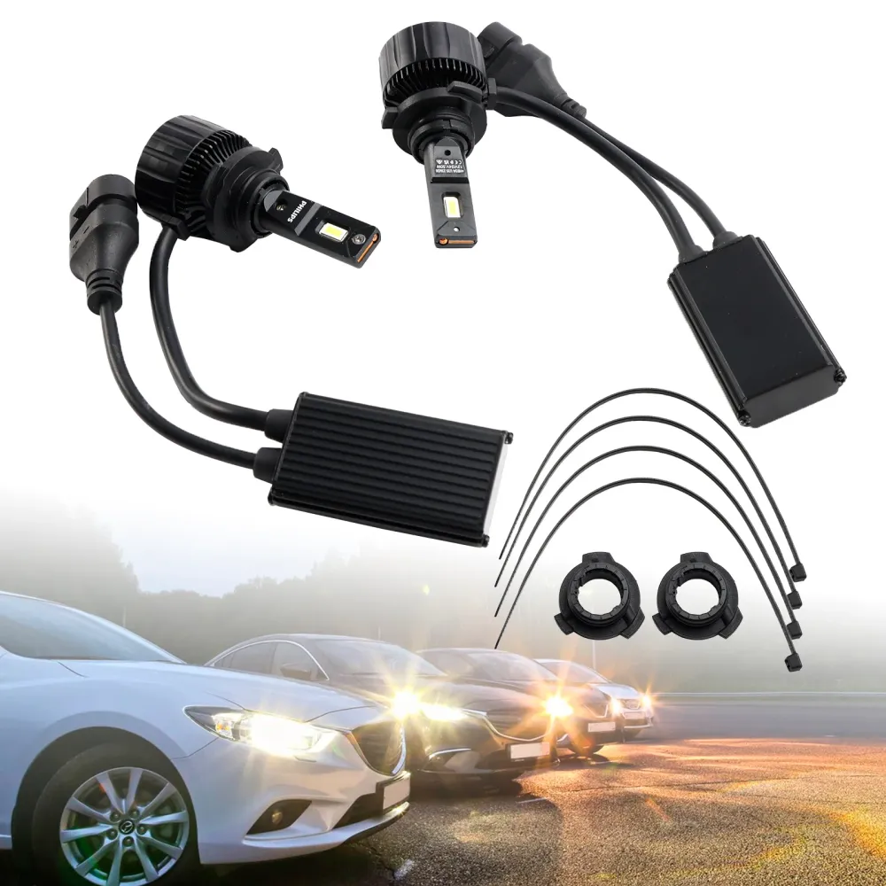 Feu de voiture LED-HL Ultinon Rally3551 9005/6 HB3/4 12/24V 50W 6500K pour PHILIPS
