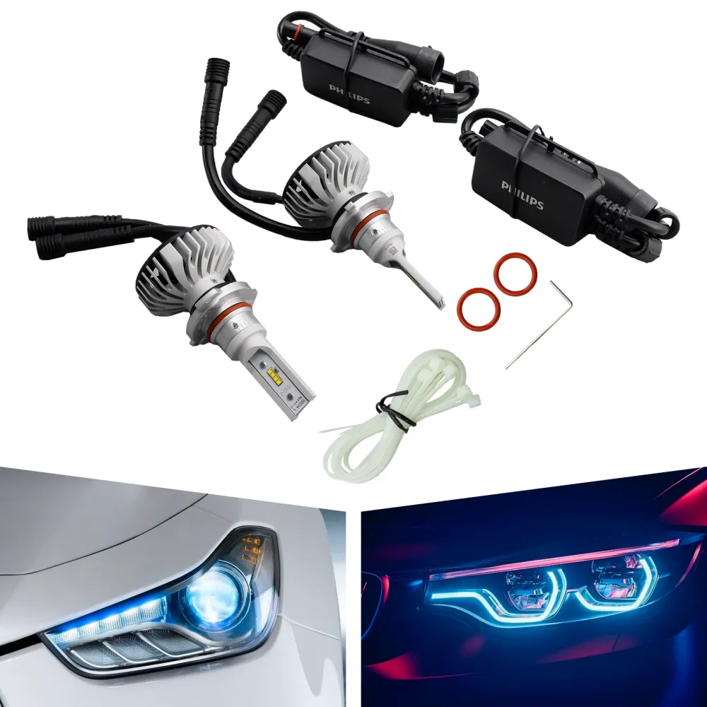 Feu de voiture LED-HL x-tremeUltinon LED 9005/6 HB3/4 11005XU 12V 25W pour PHILIPS