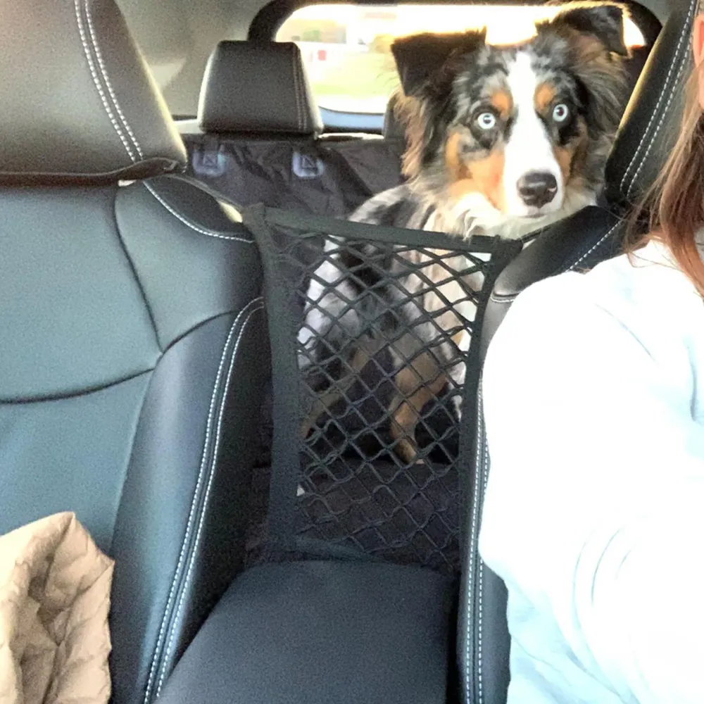 TD® Filet d'isolation pour animaux de compagnie de voiture filet de protection de voiture pour animaux de compagnie haute...