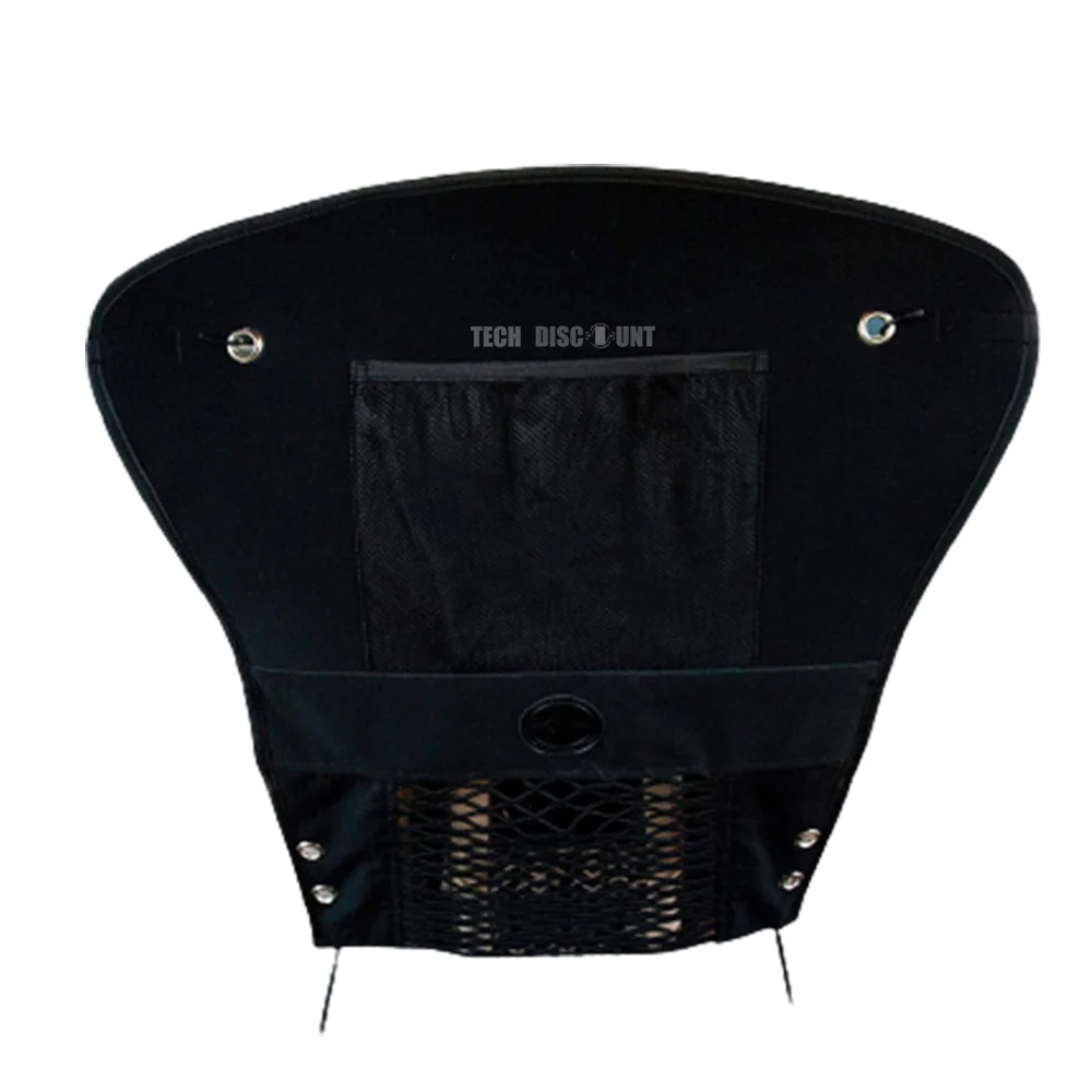 Filet d'isolation de voiture, filet de rangement pour siège avant de voiture, sac en filet pour animaux de compagnie