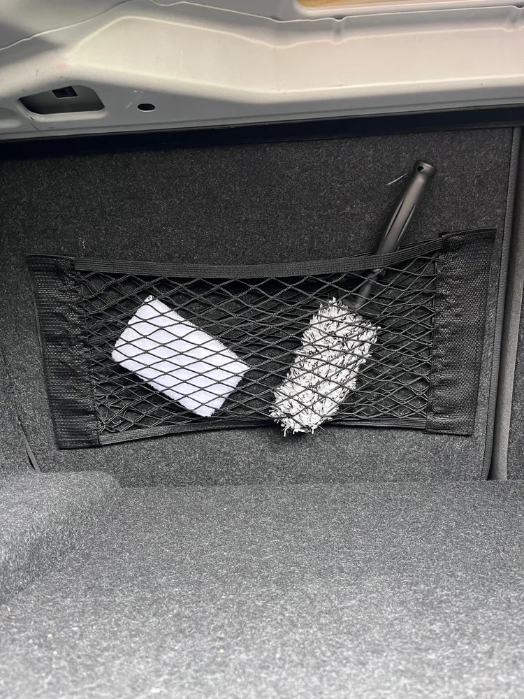 Filet de Rangement Élastique pour Coffre de Voiture