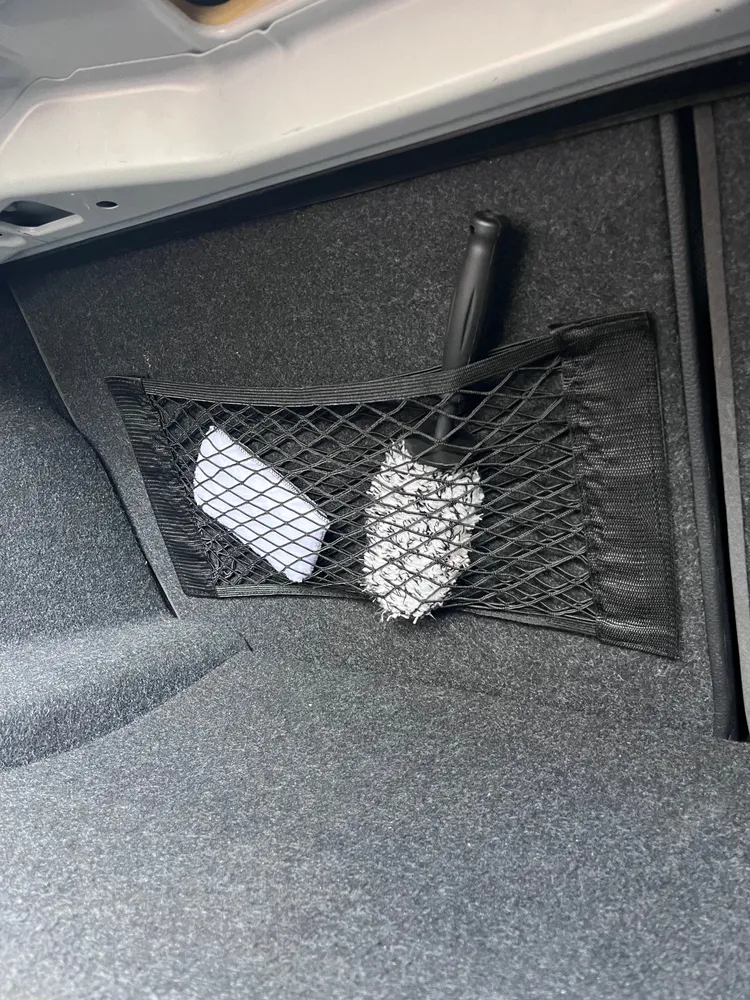 Filet de Rangement Élastique pour Coffre de Voiture
