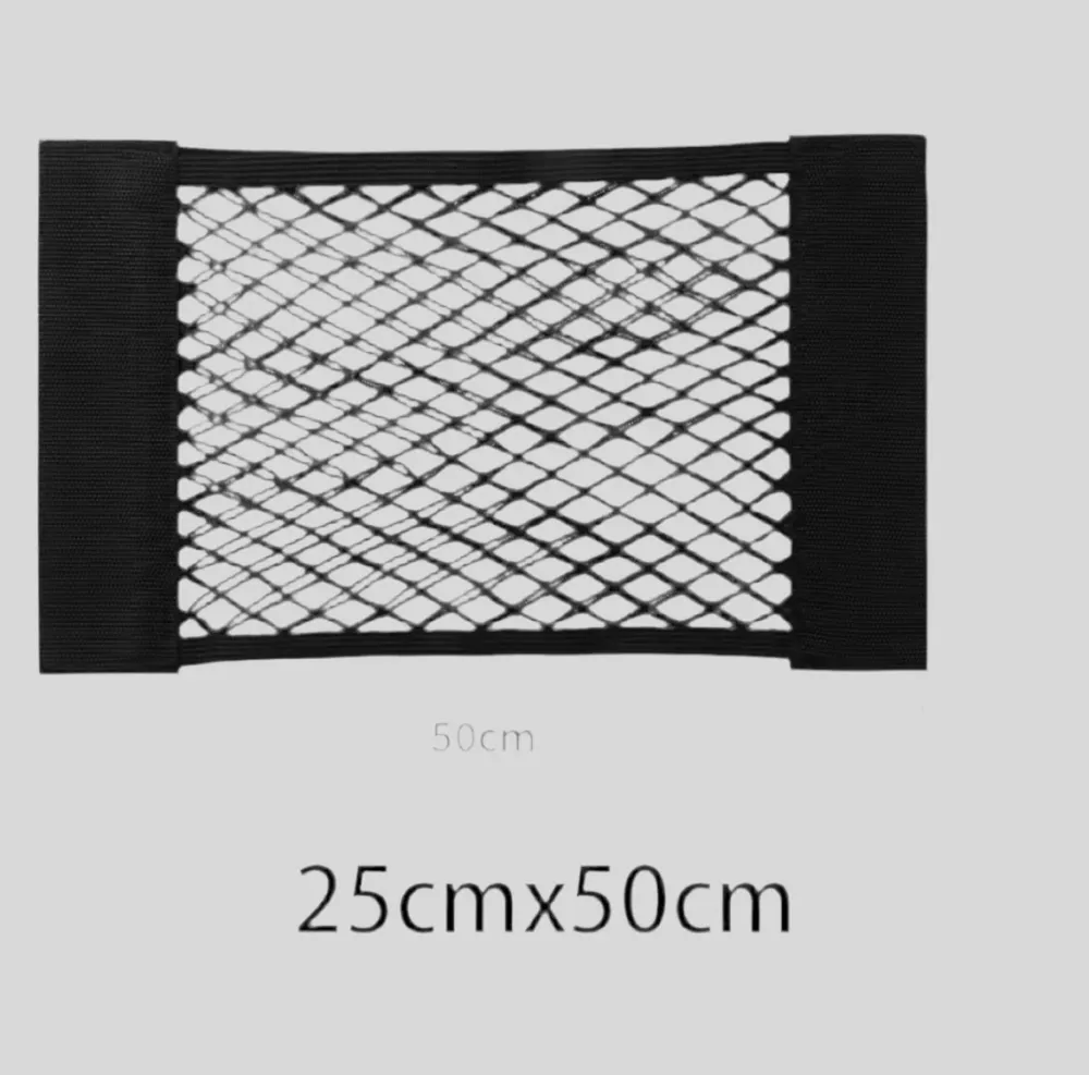Filet de Rangement Élastique pour Coffre de Voiture