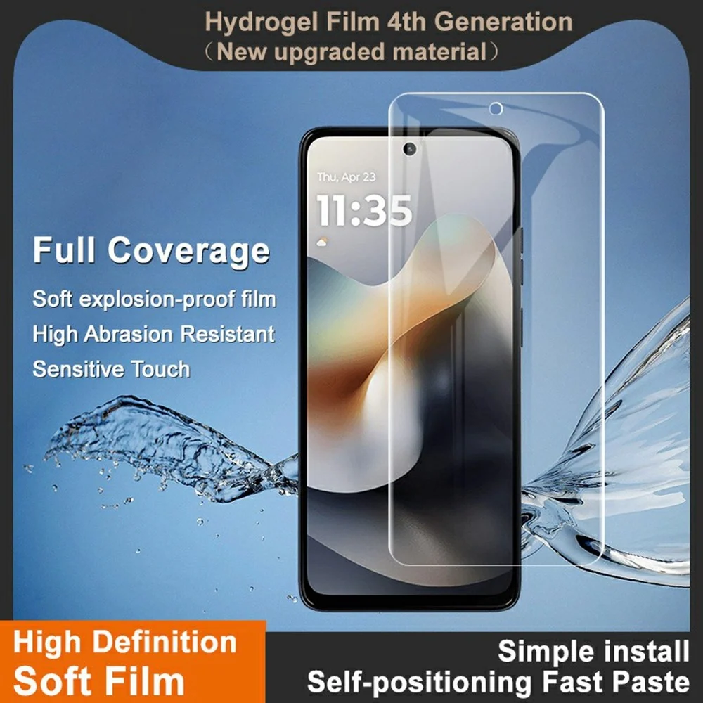 Film de protection d'écran IMAK Hydrogel III pour Motorola Moto G56