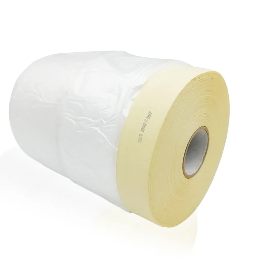 TD® Film de protection de peinture transparent protecteur voiture vélo protéger sol et meubles ruban de masquage bâche tab...