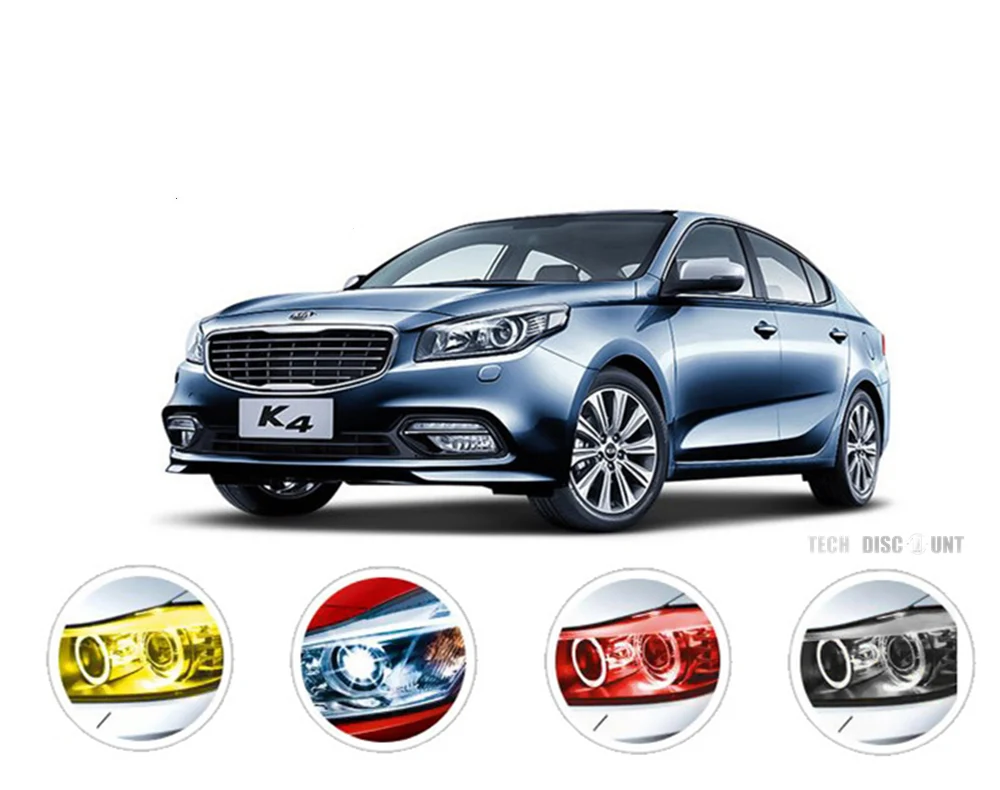 TD® Film voiture phare vitre carrosserie arrière couleur haute qualité véhicule autocollant feu brouillard imperméable cli...