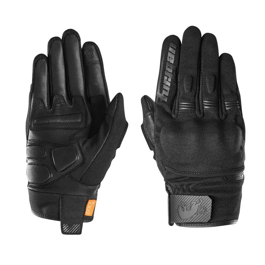 Gants moto été femme - Jet Lady D3O® Evo Noir Furygan