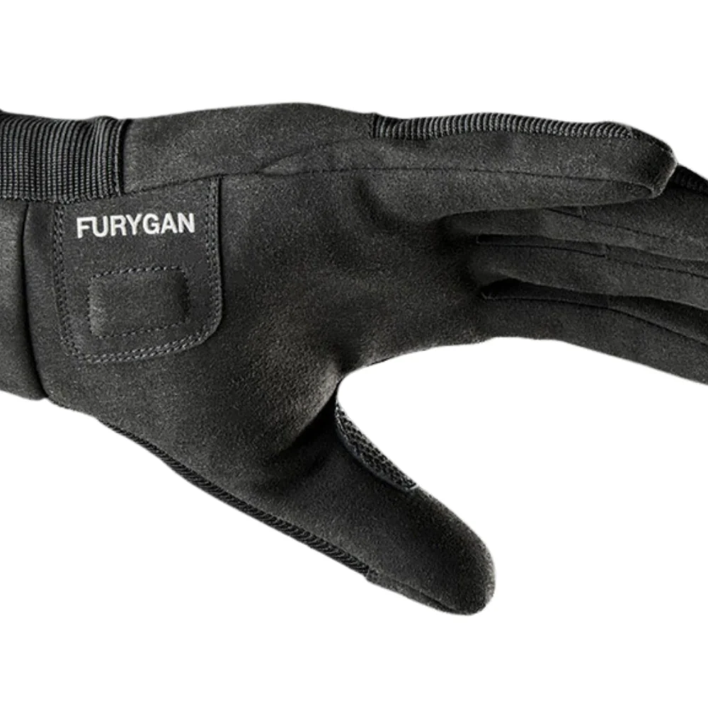 Gants moto été homme - Ara 5.0 D3O® Ghost Noir Furygan