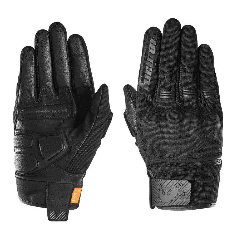 Gants moto été homme - Jet D3O® Evo Noir Furygan