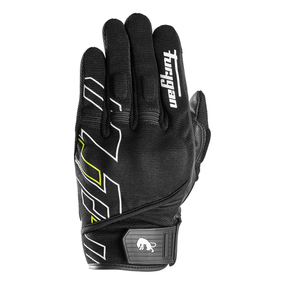 Gants moto été homme - Jet Neon D3O® Noir et Fluo Furygan