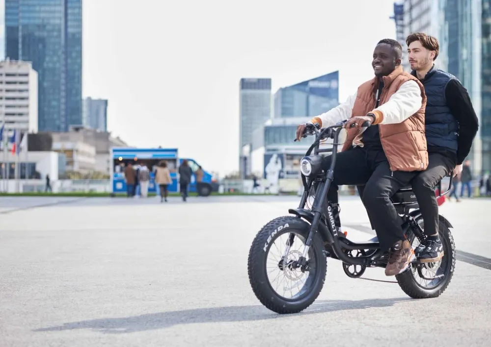 Vélo électrique Garrett Miller City biplace cargo (Version 2026)