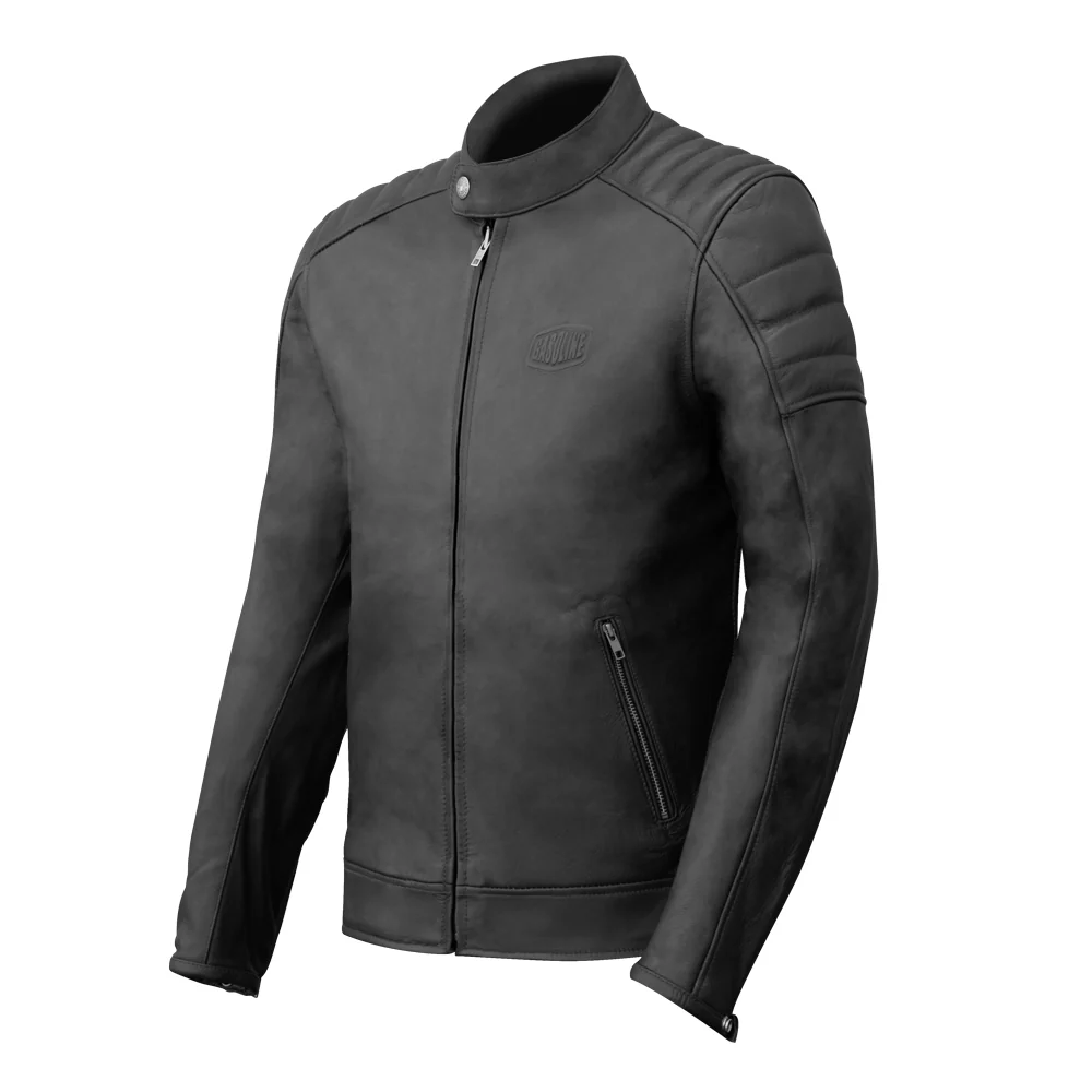 Blouson de moto homme - Trophy noir GASOLINE