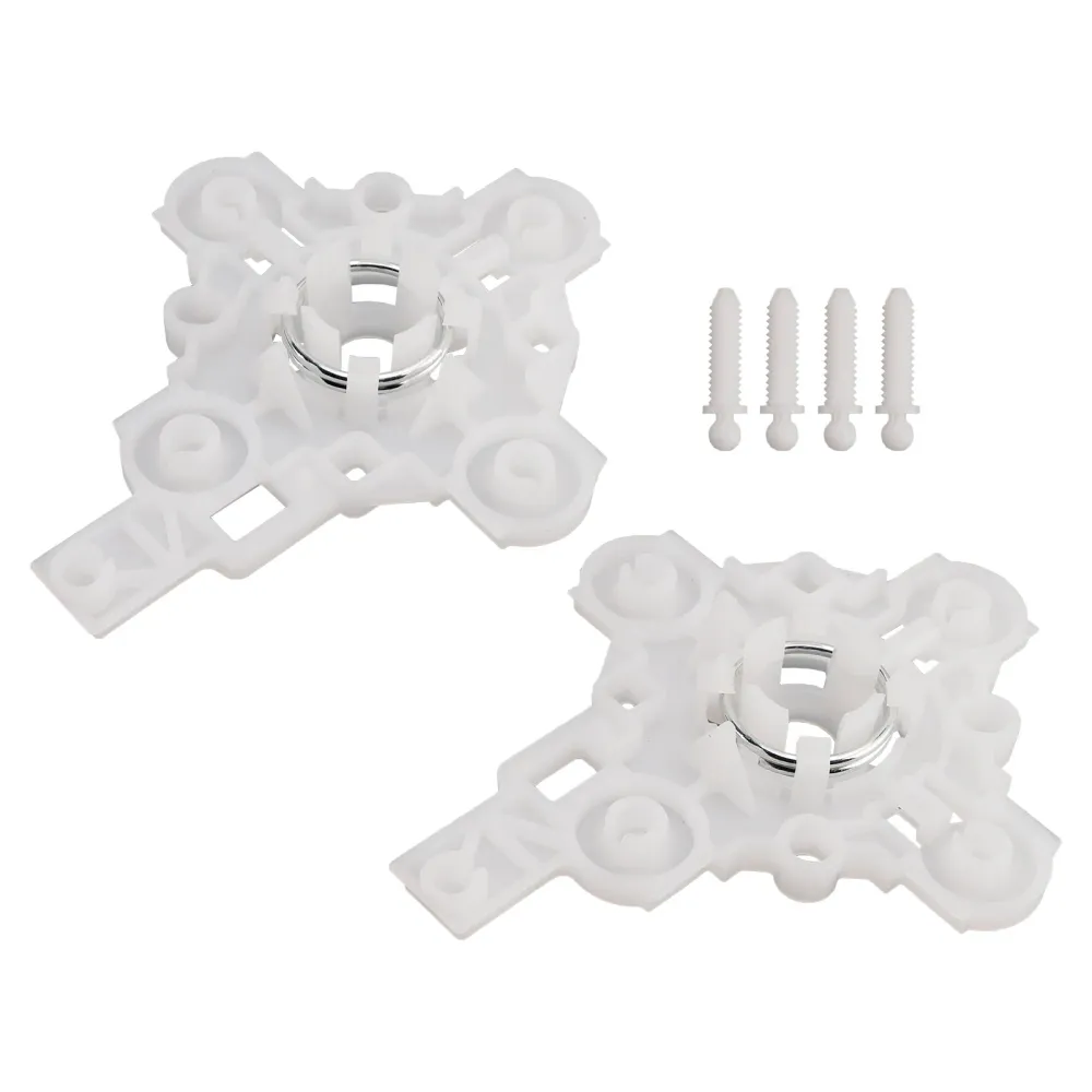 Gauche&RSupport de rétroviseur latéral de voiture avec lentille en verre et clip de fixation en plastique pour Honda
