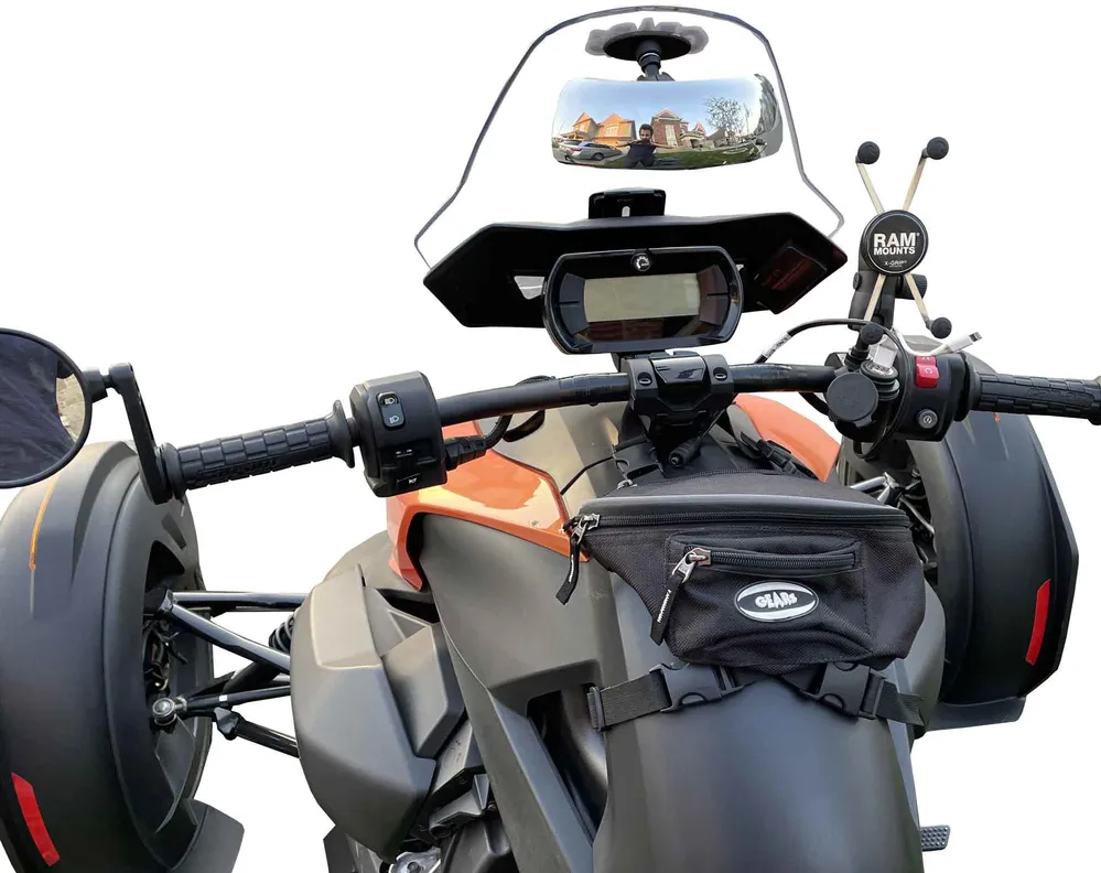 Rétroviseur d'angle mort pour moto Gears Canada