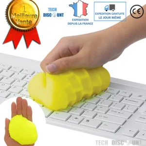 TD® gel magique nettoyant clavier anti-poussiere ecran telephone pate de nettoyage voiture magique telecommande ecran ordi...