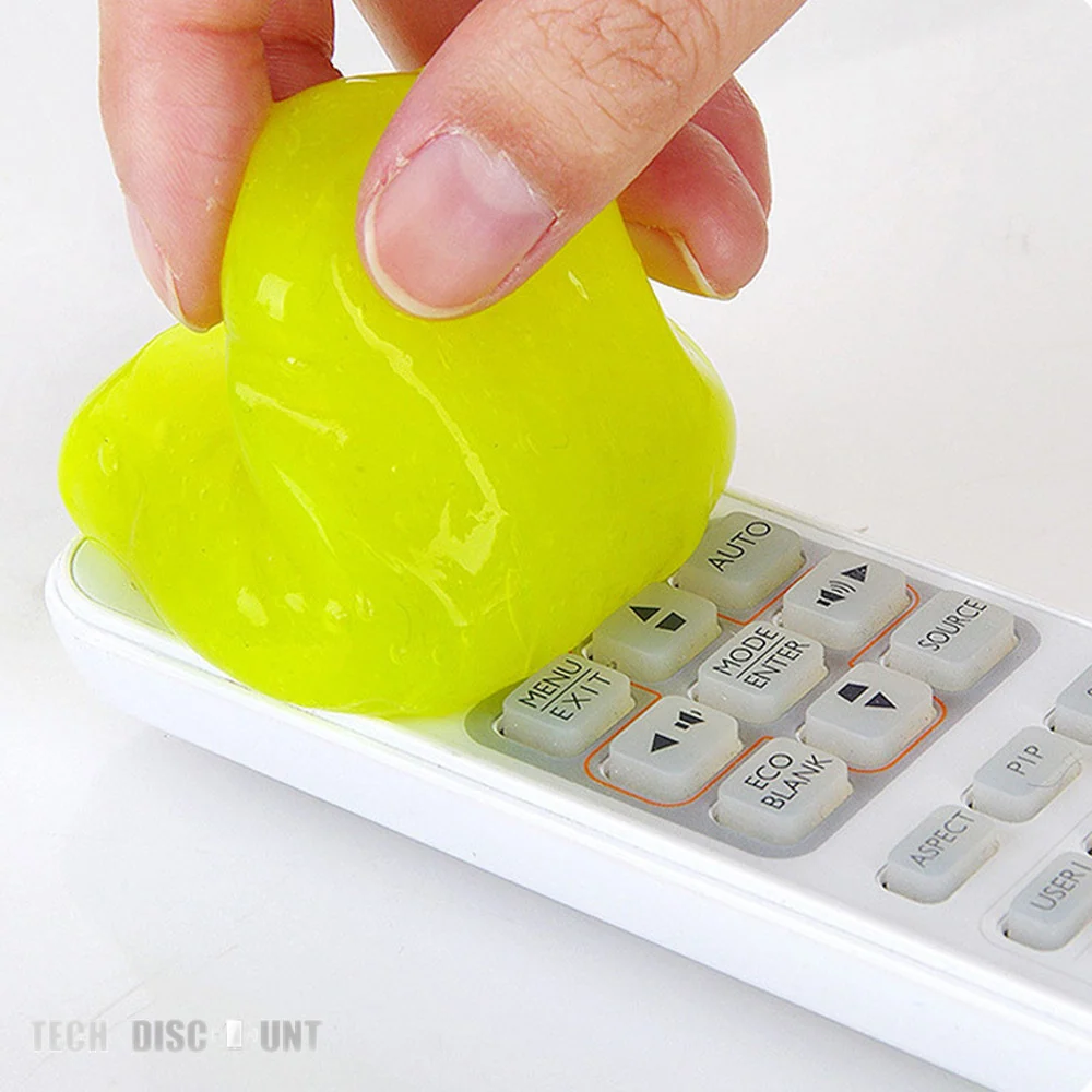 TD® gel magique nettoyant clavier anti-poussiere ecran telephone pate de nettoyage voiture magique telecommande ecran ordi...