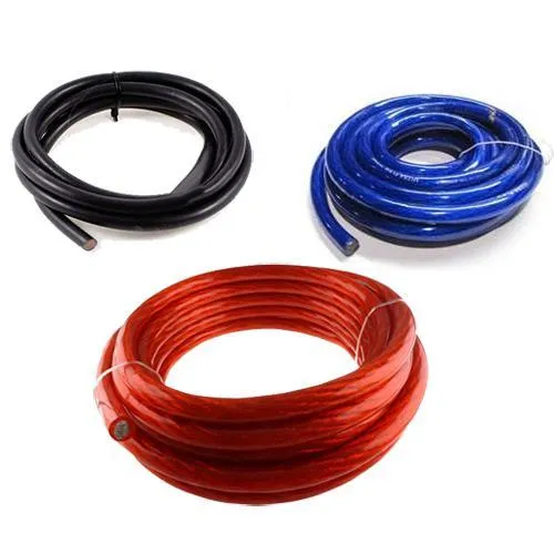 Câble d'alimentation Pour Voiture 10AWG CCA Couleurs au choix 250 pi. Generic