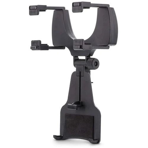 Support De Voiture Pour Téléphone Cellulaire - Installation Sur Rétroviseur - Noir Generic