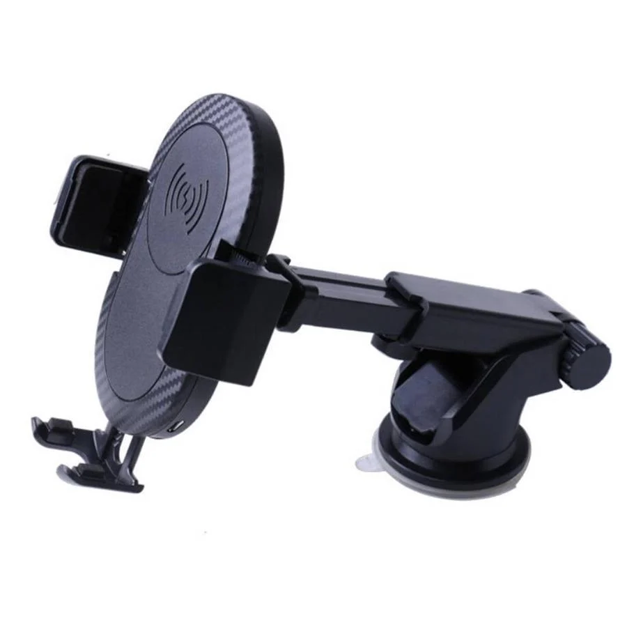Globaltone Support de voiture pour téléphone cellulaire Sans-fil Qi avec succion et chargeur par induction
