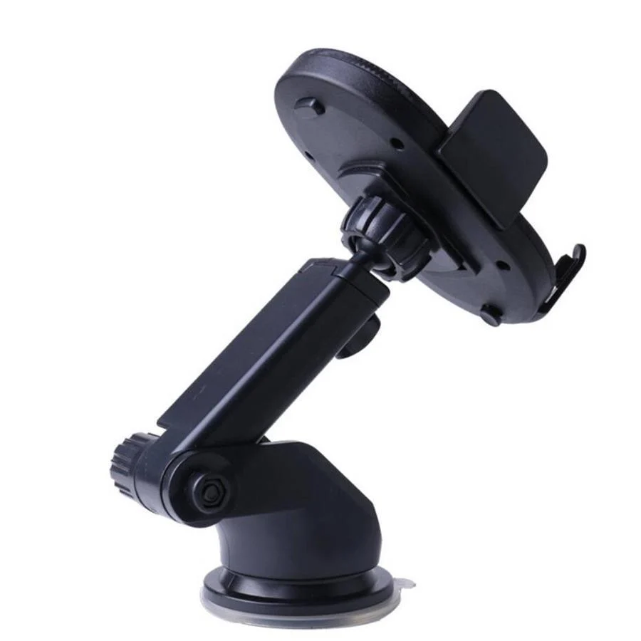 Globaltone Support de voiture pour téléphone cellulaire Sans-fil Qi avec succion et chargeur par induction