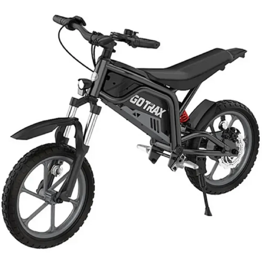 Go Trax, Fitz 16, Motocross Électrique (36 Volts) (350 Watts) (7,8Ah) Black