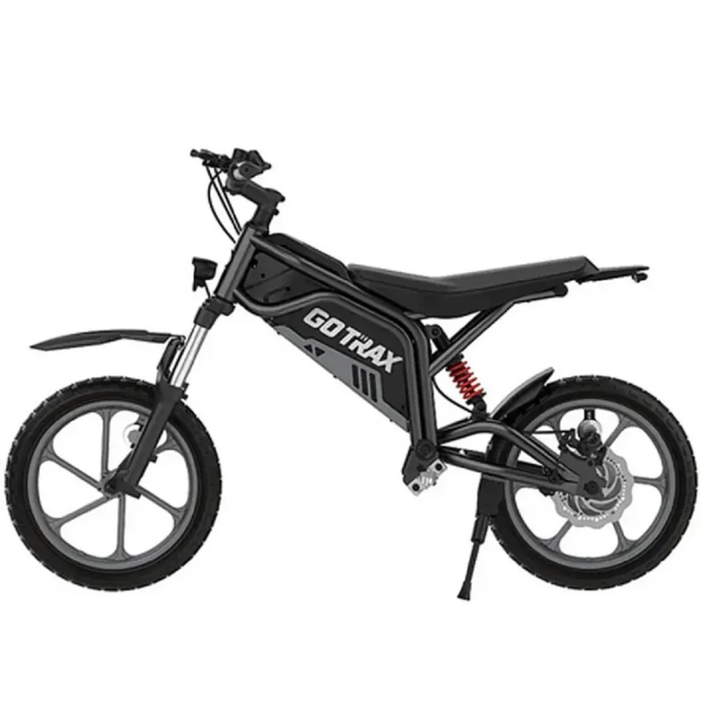 Go Trax, Fitz 16, Motocross Électrique (36 Volts) (350 Watts) (7,8Ah) Black