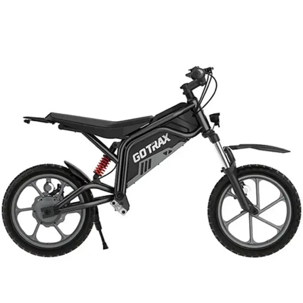 Go Trax, Fitz 16, Motocross Électrique (36 Volts) (350 Watts) (7,8Ah) Black