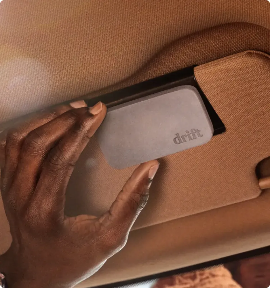Grande Vague Désodorisant en pierre pour la voiture Recharge