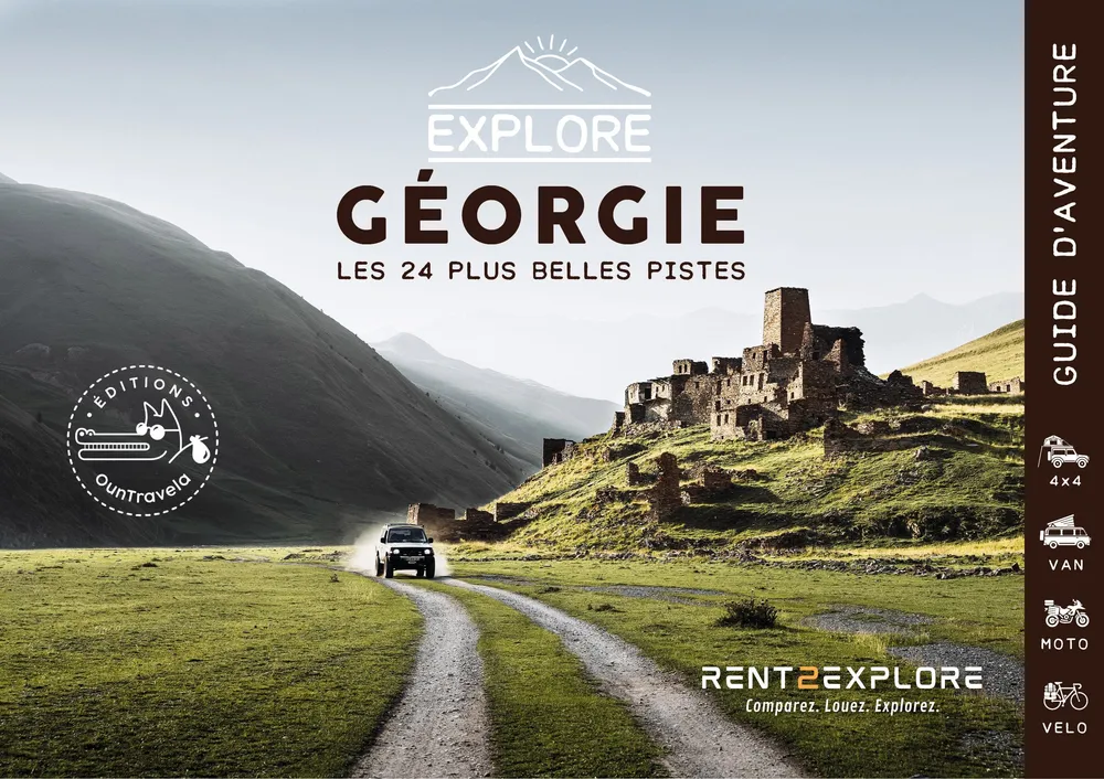 Guide de voyage - Explore Géorgie, Les 24 plus belles pistes van, 4x4, moto & vélo | OunTravela