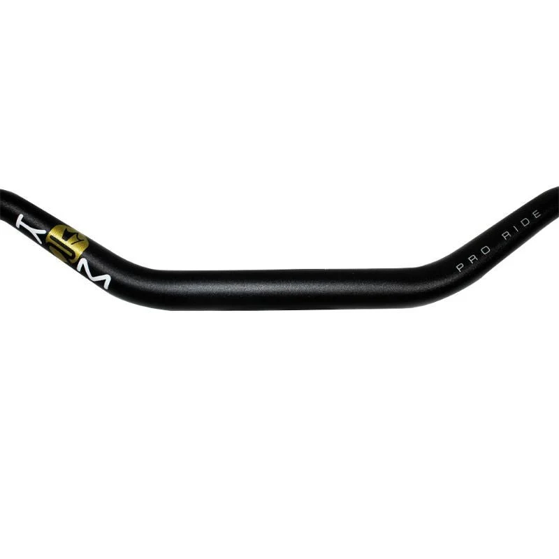 Guidon moto Alu haute perfomance KRM - Ø28,6mm noir/or