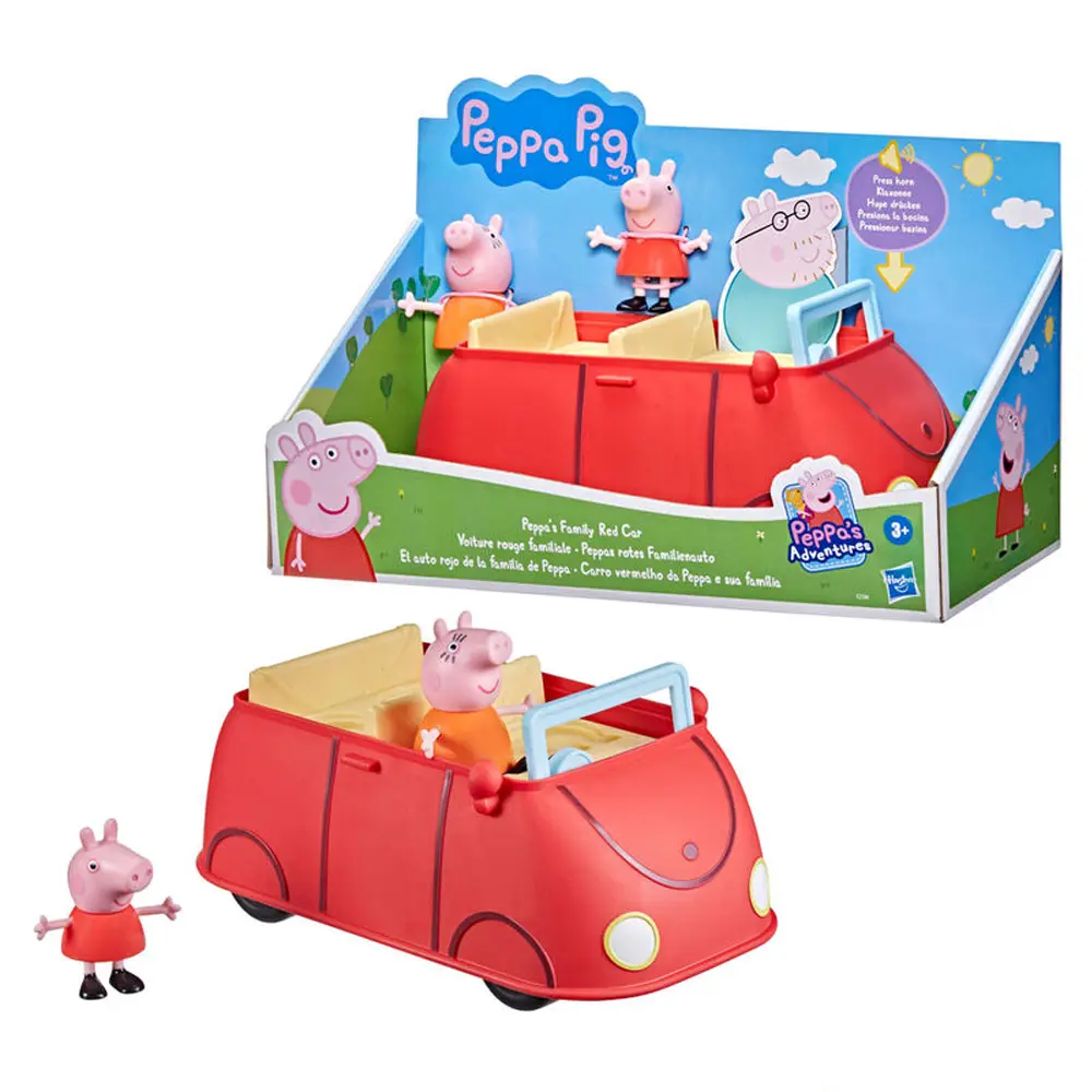 Hasbro Peppa Pig La Voiture Rouge - 3A+