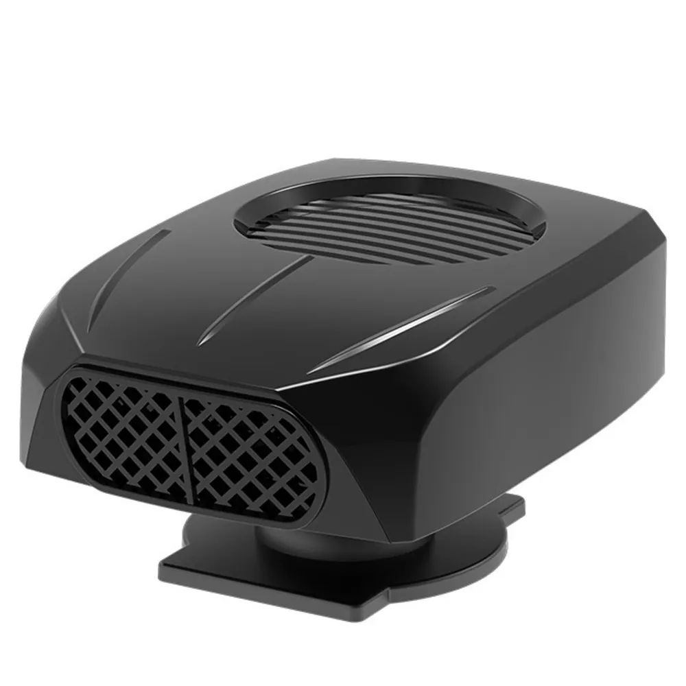 hauffage de voiture 13,3x5x7cm air froid et chaud rotatif à 360 degrés dégivrage et désembuage chauffage réchauffeur de vo...