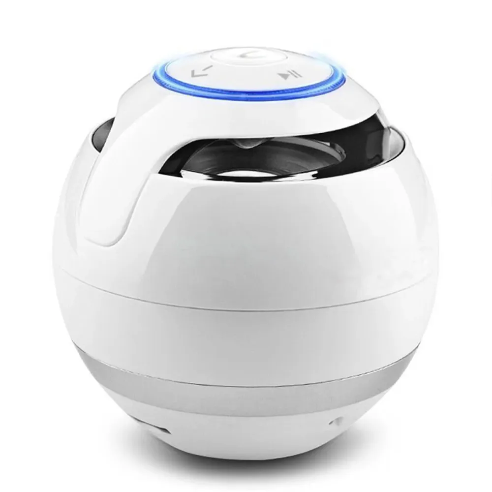 TD® haut-parleur sans fil Bluetooth, portable petit son, mini-lumières colorées, plug- extérieur subwoofer voiture