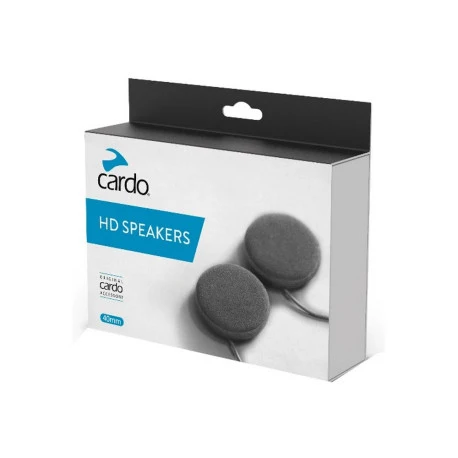Haut-parleurs de remplacement CARDO 40 mm pour intercoms de moto