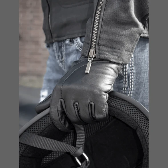 Helgrade Stefani - Gants de Moto en Cuir pour Femme 2xl