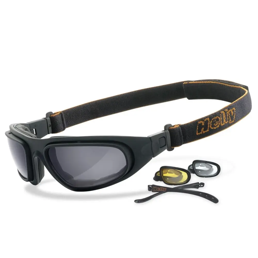 Helly Lunettes de moto Biker Shades Eagle Convertible